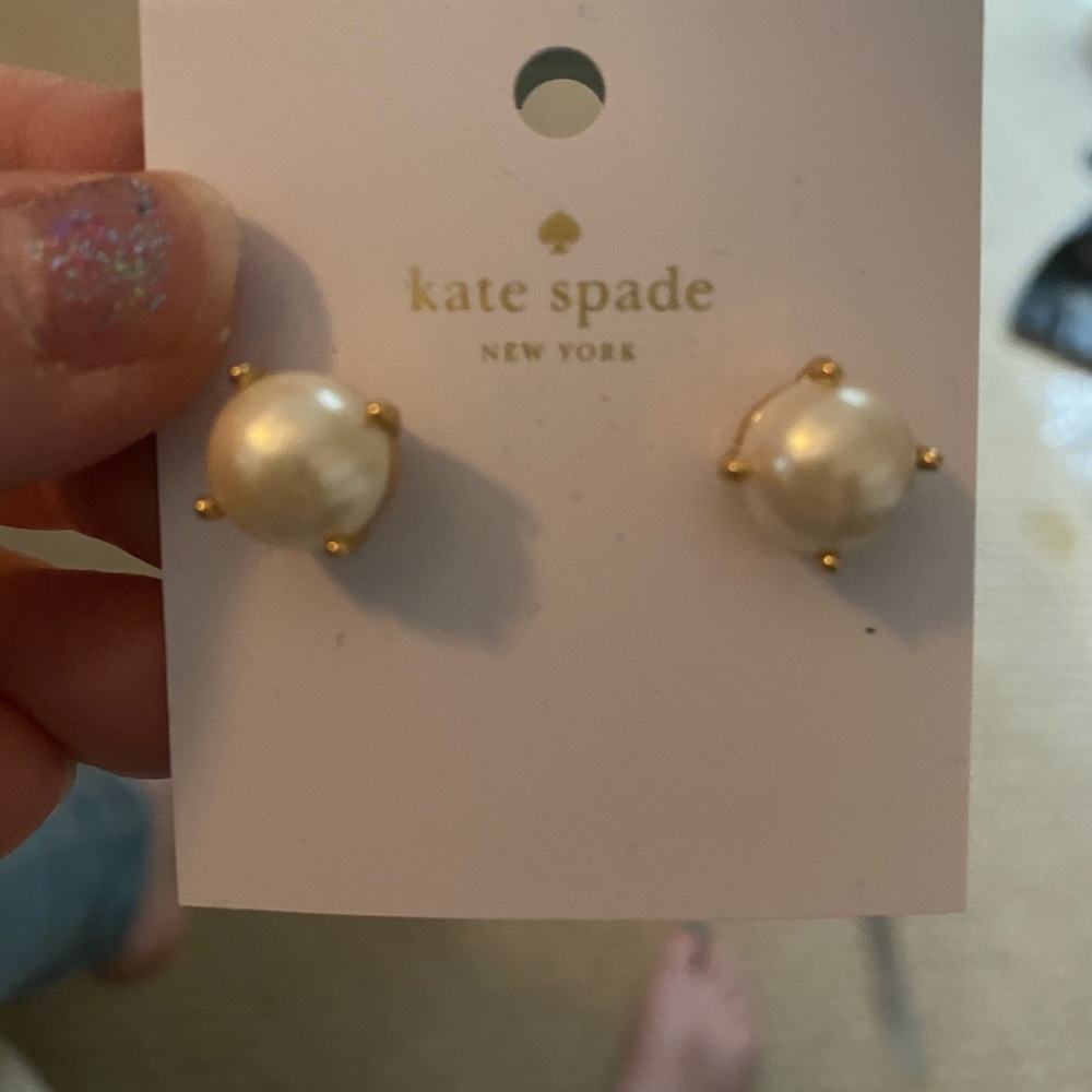 Kate Spade pearl earrings